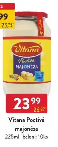 Qanto Vitana Poctivá majonéza nabídka