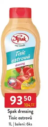 Qanto Spak dressing Tisíc ostrovů nabídka