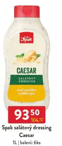 Qanto Spak salátový dressing Caesar nabídka