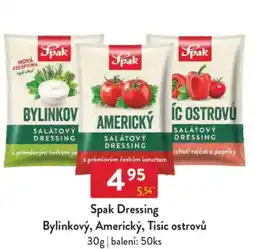 Qanto Spak Dressing Bylinkový, Americký, Tisíc ostrovů nabídka