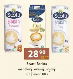 Qanto Scotti Barista mandlový, ovesný, sojový nabídka
