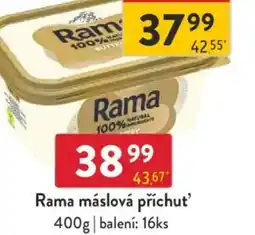 Qanto Rama máslová příchuť' nabídka