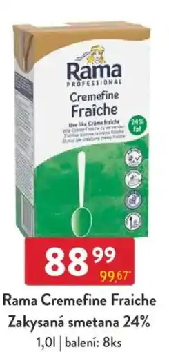 Qanto Rama Cremefine Fraiche Zakysaná smetana 24% nabídka