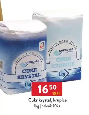 Qanto Cukr krystal, krupice nabídka