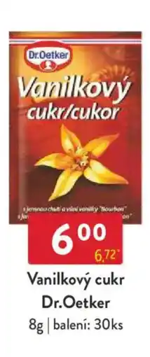 Qanto Vanilkový cukr Dr.Oetker nabídka