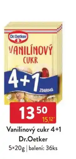 Qanto Vanilínový cukr 4+1 Dr.Oetker nabídka