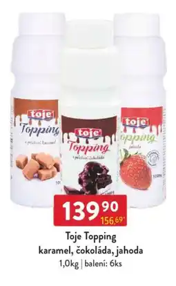 Qanto Toje Topping karamel, čokoláda, jahoda nabídka