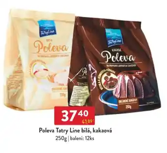 Qanto Poleva Tatry Line bílá, kakaová nabídka