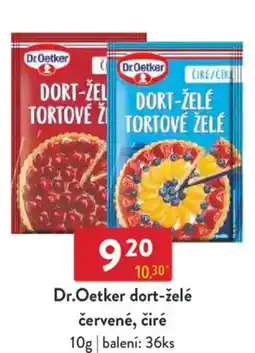 Qanto Dr.Oetker dort-želé červené, čiré nabídka