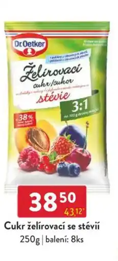 Qanto Cukr želírovací se stévií nabídka