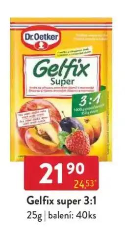 Qanto Dr.Oetker Gelfix super 3:1 nabídka