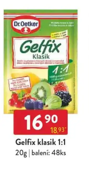 Qanto Dr.Oetker Gelfix klasik 1:1 nabídka