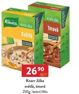 Qanto Knorr Jíška světlá, tmavá nabídka