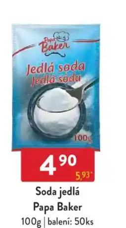 Qanto Soda jedlá Papa Baker nabídka