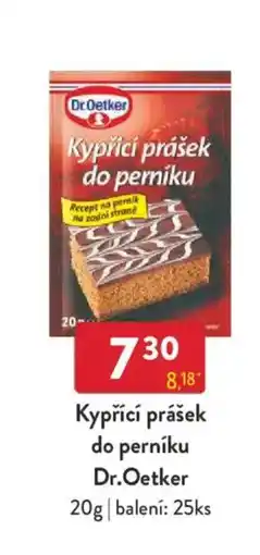 Qanto Kypřící prášek do perníku Dr.Oetker nabídka