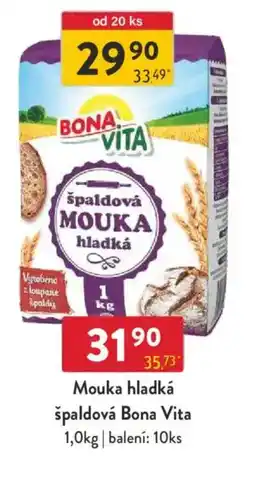 Qanto Mouka hladká špaldová BonaVita nabídka