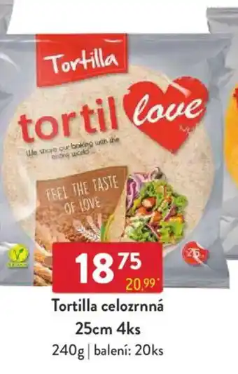 Qanto Tortilla celozrnná nabídka