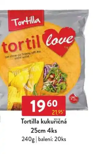 Qanto Tortilla kukuřičná nabídka