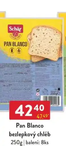 Qanto Pan Blanco bezlepkový chléb nabídka