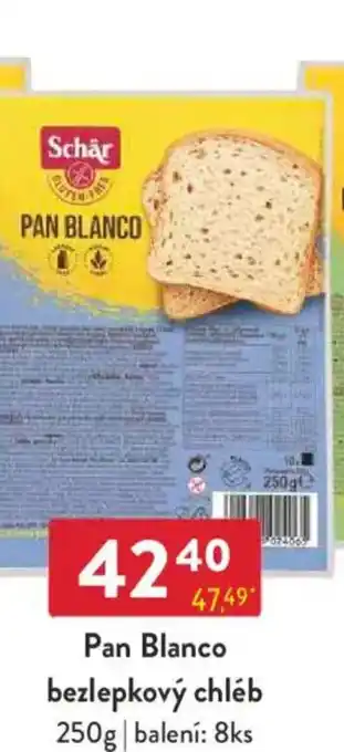 Qanto Pan Blanco bezlepkový chléb nabídka
