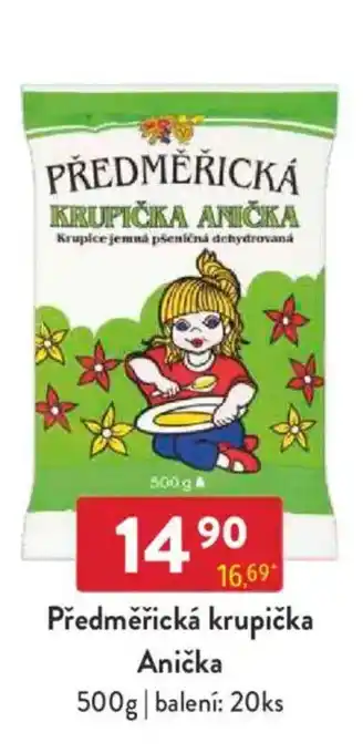 Qanto Předměřická krupička Anička nabídka