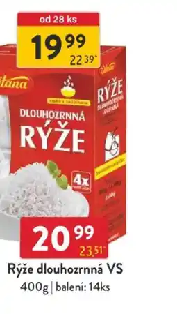 Qanto Rýže dlouhozrnná VS nabídka