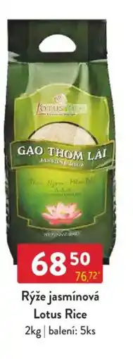 Qanto Rýže jasmínová Lotus Rice nabídka
