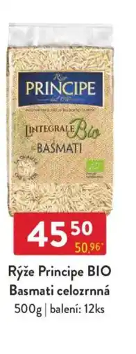 Qanto Rýže Principe Bio Basmati celozrnná nabídka