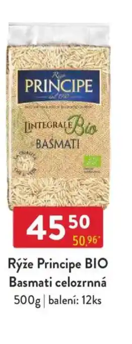 Qanto Rýže Principe Bio Basmati celozrnná nabídka