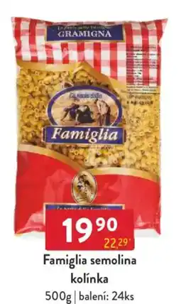 Qanto Famiglia semolina kolínka nabídka