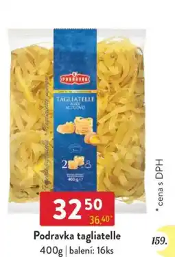 Qanto Podravka tagliatelle nabídka