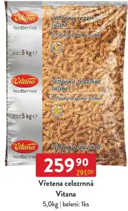 Qanto Vřetena celozrnná Vitana nabídka
