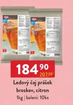 Qanto Dr.Oetker Ledový čaj prášek broskev, citron nabídka