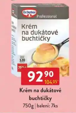 Qanto Dr.Oetker Krém na dukátové buchtičky nabídka