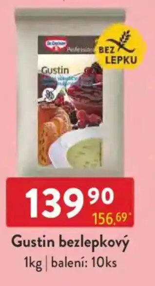 Qanto Dr.Oetker Gustin bezlepkový nabídka