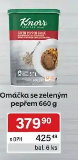 Qanto Knorr Omáčka se zeleným pepřem nabídka