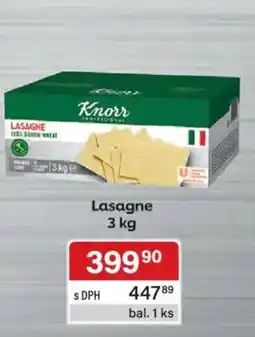 Qanto Knorr Lasagne nabídka