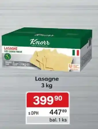 Qanto Knorr Lasagne nabídka