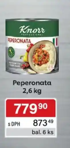 Qanto Knorr Peperonata nabídka