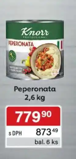 Qanto Knorr Peperonata nabídka