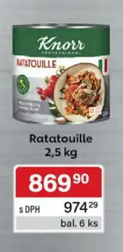 Qanto Knorr Ratatouille nabídka