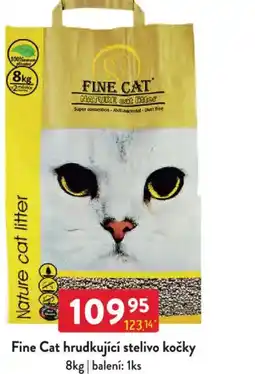 Qanto Fine Cat hrudkující stelivo kočky nabídka