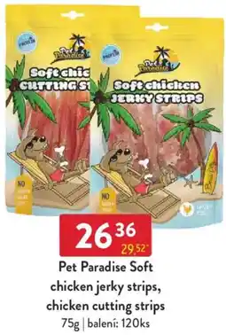 Qanto Pet Paradise Soft chicken jerky strips, chicken cutting strips nabídka