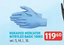 Qanto Rukavice mercator nitrylex basic nabídka