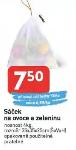 Qanto Sáček na ovoce a zeleninu nosnost nabídka