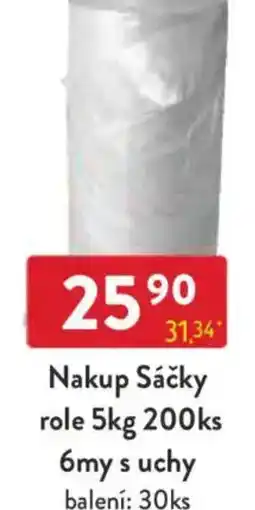 Qanto Nakup Sáčky role 5kg 6my s uchy nabídka