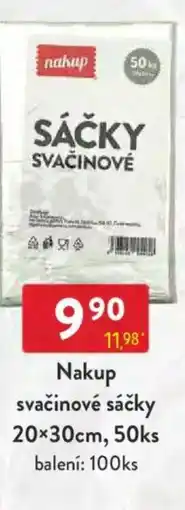 Qanto Nakup svačinové sáčky nabídka