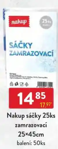 Qanto Nakup sáčky zamrazovací nabídka
