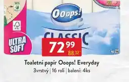 Qanto Toaletní papír Ooops! Everyday nabídka