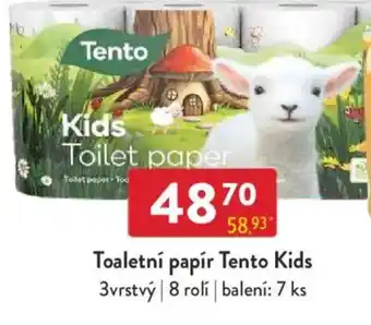 Qanto Toaletní papír Tento Kids nabídka